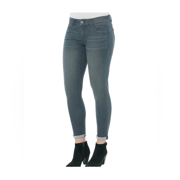 #80 Democracy Gray Luxe Touch Premium Freedom Ankle Skimmer Jean - Picture 15 of 15
